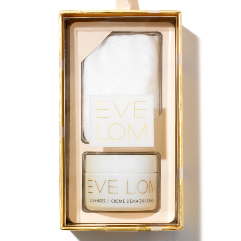 🎄2 for $25!Mix & Match Eve Lom Iconic Cleanser & Muslin Cloth Ornament Holiday